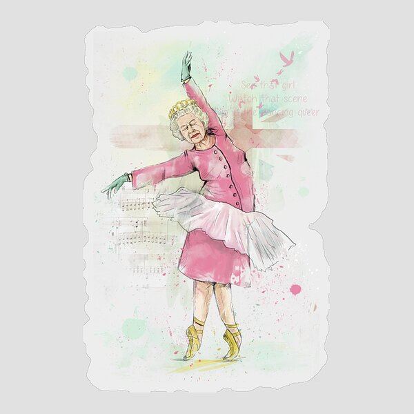 Dancing Queen Sticker
