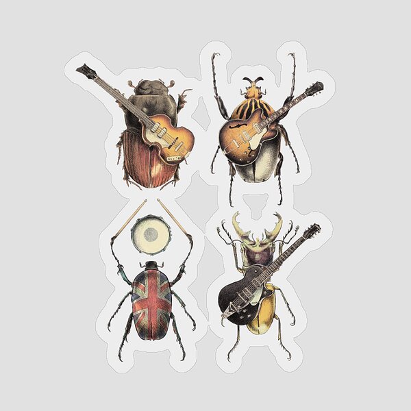 Meet The Beetles Sticker