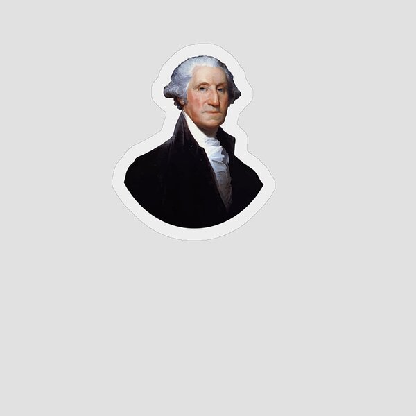 President George Washington Sticker